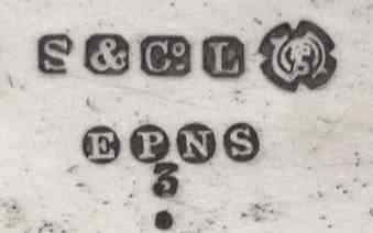 Spurrier & Co, silverplate mark
