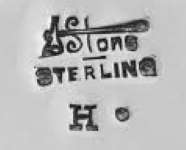 Arthur J. Stone craftmen mark