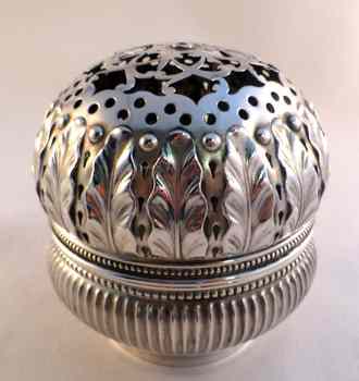 sterling silver string holder: Gorham Mfg Co