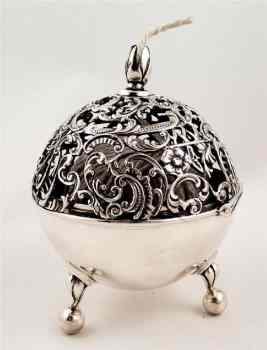 sterling silver stringholder: Birmingham 1893