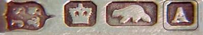 silver plate mark: standard quality A