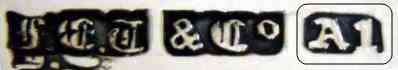 silver plate mark: superior quality A1