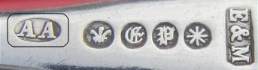 silver plate mark: quality AA