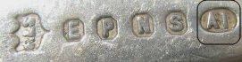 silver plate mark: superior quality AI