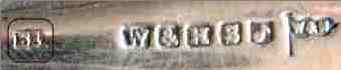silver plate mark: quality B1