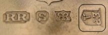silver plate mark: metal alloy/plating process EP
