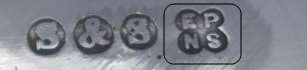 silver plate mark: metal alloy/plating process EPNS