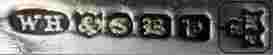 silver plate mark: metal alloy/plating process MP