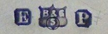 S for Sheffield in BOARDMAN & GLOSSOP mark