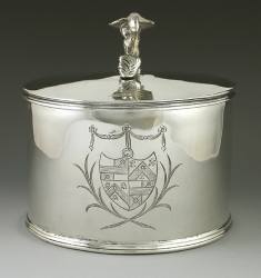 tea caddY, Dublin 1804