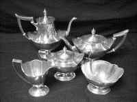 Gorham teaset Plymouth