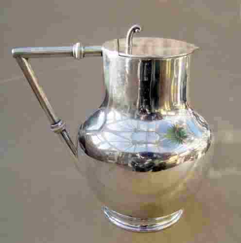 silverplated Tenby Hot Water Jug silverplated Tenby Hot Water Jug