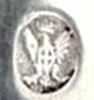 Torino hallmark, 950/1000 silver fineness, date 1824