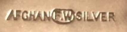 Afghan Silver, trademark of Frederick Whitehouse