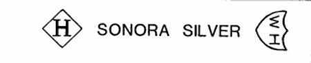 Sonora Silver, trademark of Walker & Hall