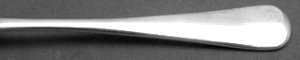 J.C. Vander flatware pattern: Queen Anne