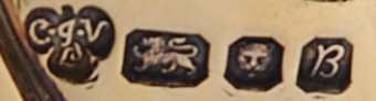 C J Vander Ltd, London 1976, entered in London Assay Office after c. 1930