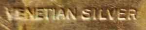 Venetian trade name: Deykin & Harrison - Birmingham