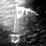 Walker & Hall silverplate mark 'psi', flag type A, shield type 3
