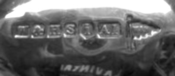 Walker & Hall silverplate mark lowercase 'i', flag type C, shield type 5