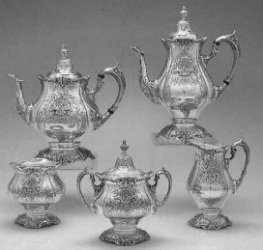 tea and coffee service: Wallace