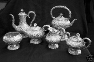 S. Kirk & Son tea and coffee service
