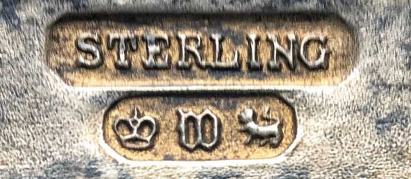 Watson Company: sterling silver mark 