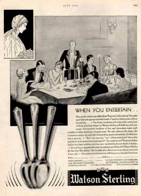 Watson Company: old advertisement