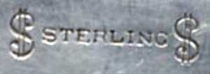 Watson Company: sterling silver mark 
