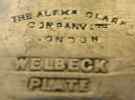 Welbeck trade name: The Alexander Clark Manufacturing Co Ltd - London