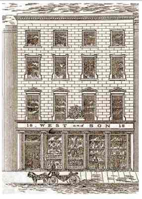 West & Son premises at 18 College Green, Dublin
