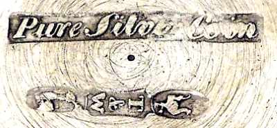 Tifft & Whiting coin silver mark
