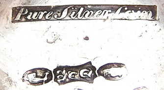 Tifft & Whiting coin silver mark