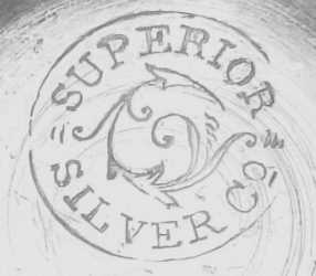 Superior Silver Plate Co, a trademark of Middleton Silver Co manufactured by Wilcox