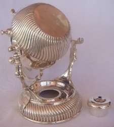 silverplate tea kettle: Wilcox Silverplate Co