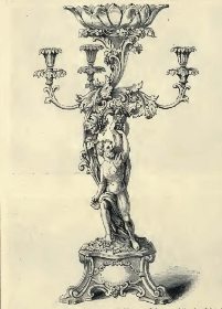Henry Wilkinson & Co: centre-piece presented at the 1851 London Great Exhibition