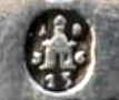 Pest 1836 hallmark, maker Aloisius Giergl (1817-1850)