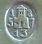 Pest 1857 hallmark