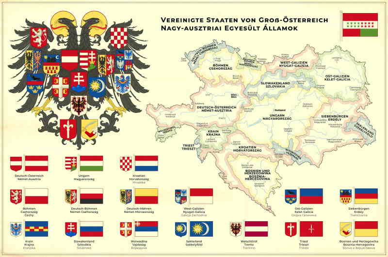Austria-Hungary map