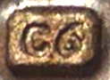 Assay Office control mark C6 Czaslau/Caslau 1867-1872