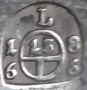 Austria: L Trieste hallmark 1866