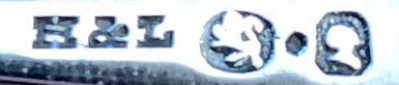 English pseudo-hallmarks, Hendery & Leslie, Montreal, Ontario English pseudo-hallmarks, Hendery & Leslie, Montreal, Ontario