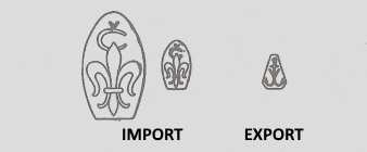 Czechoslovakia silver hallmarks: import and export