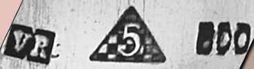 Protectorate of Bohemia and Moravia silver hallmarks: 1942 - 1945 and Czechoslovakia 1945-1949