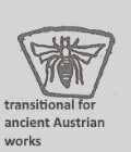 Czechoslovakia silver hallmarks: transitional for ancient Austrian works 1921 - 1929