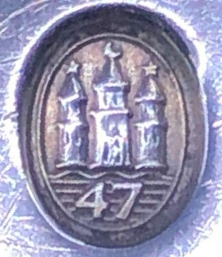 Three-tower mark date 1947
