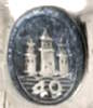 Three-tower mark date 1949