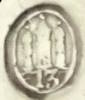 Three-tower mark date 1913