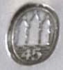 Three-tower mark date 1945