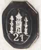 Three-tower mark date 1921